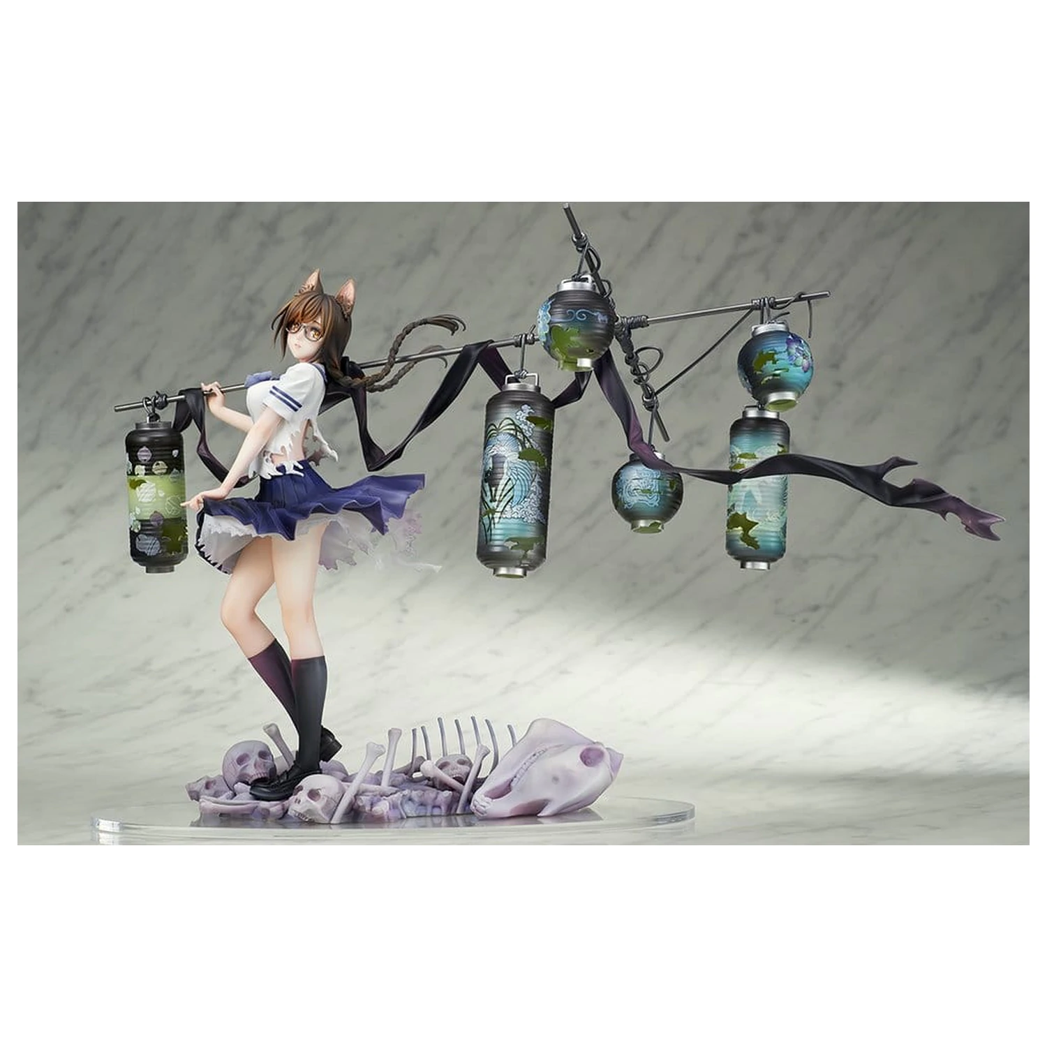 Comics Bakemonogatari PVC figúrka 1/7 Tsubasa Hanekawa 26 cm produktová fotografia
