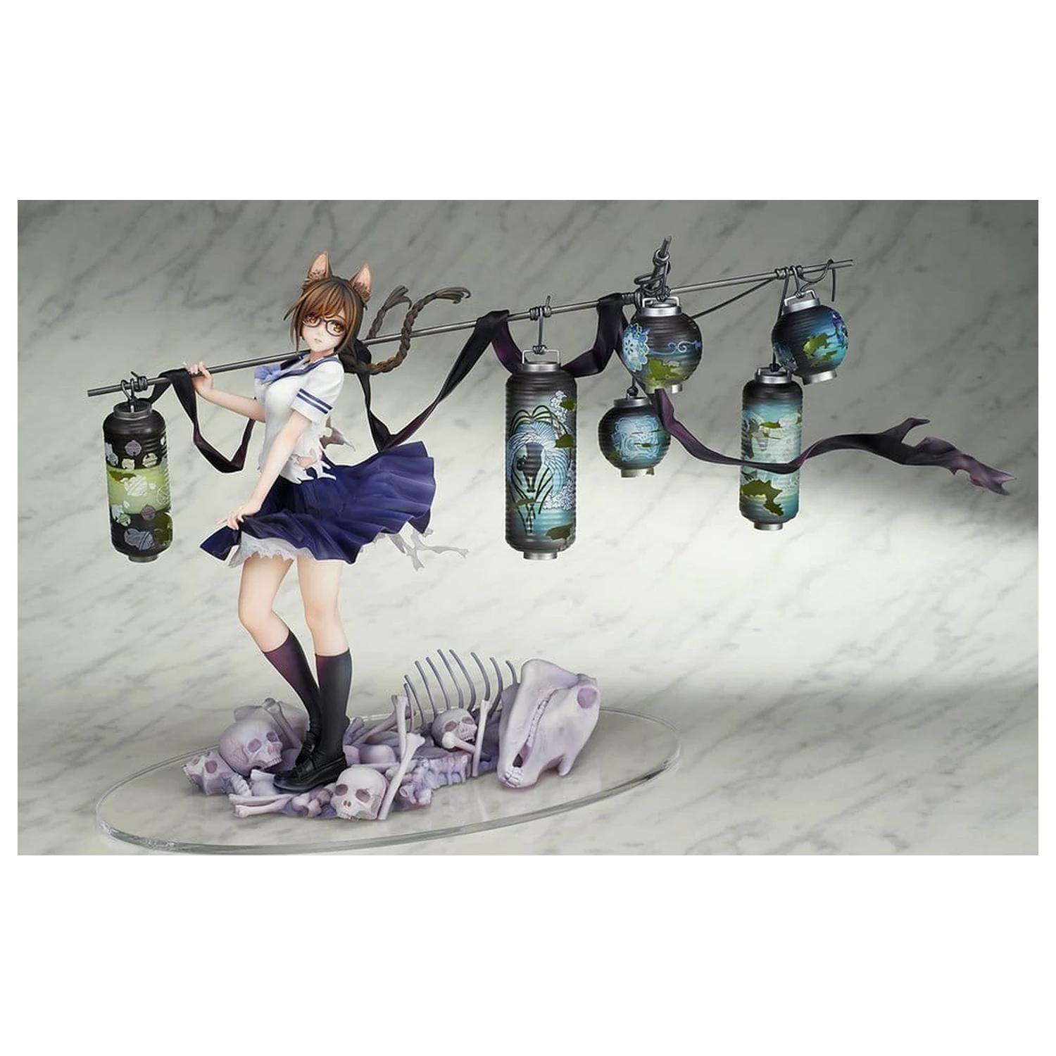 Comics Bakemonogatari PVC figúrka 1/7 Tsubasa Hanekawa 26 cm produktová fotografia