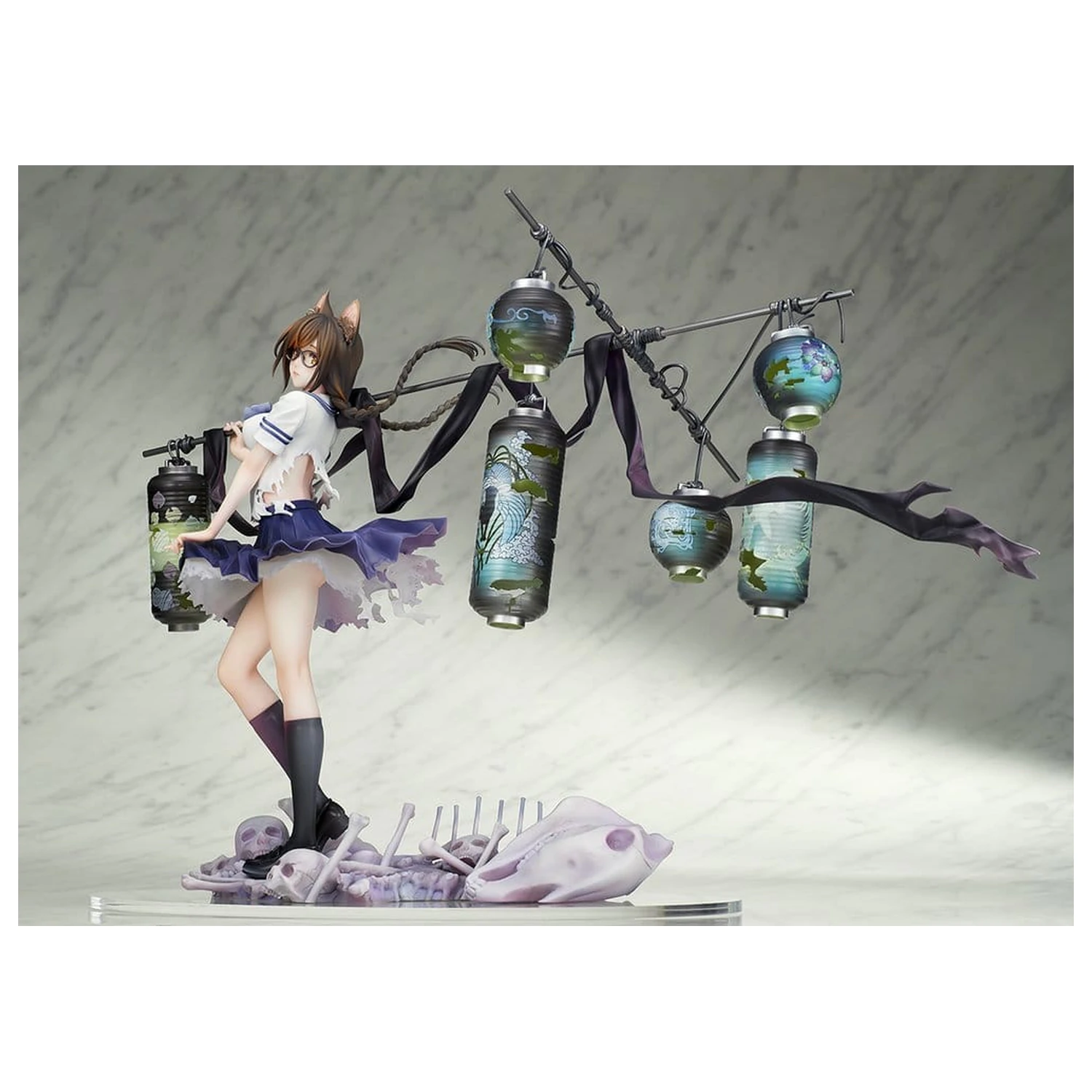Comics Bakemonogatari PVC figúrka 1/7 Tsubasa Hanekawa 26 cm produktová fotografia