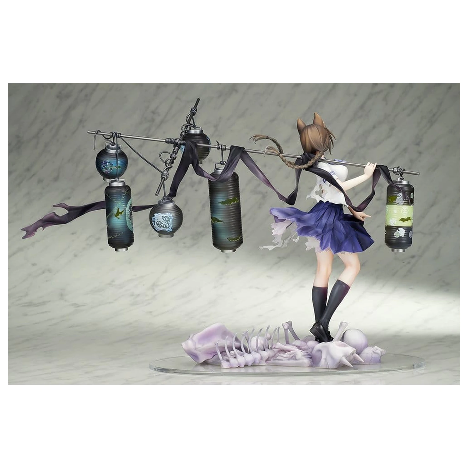 Comics Bakemonogatari PVC figúrka 1/7 Tsubasa Hanekawa 26 cm produktová fotografia
