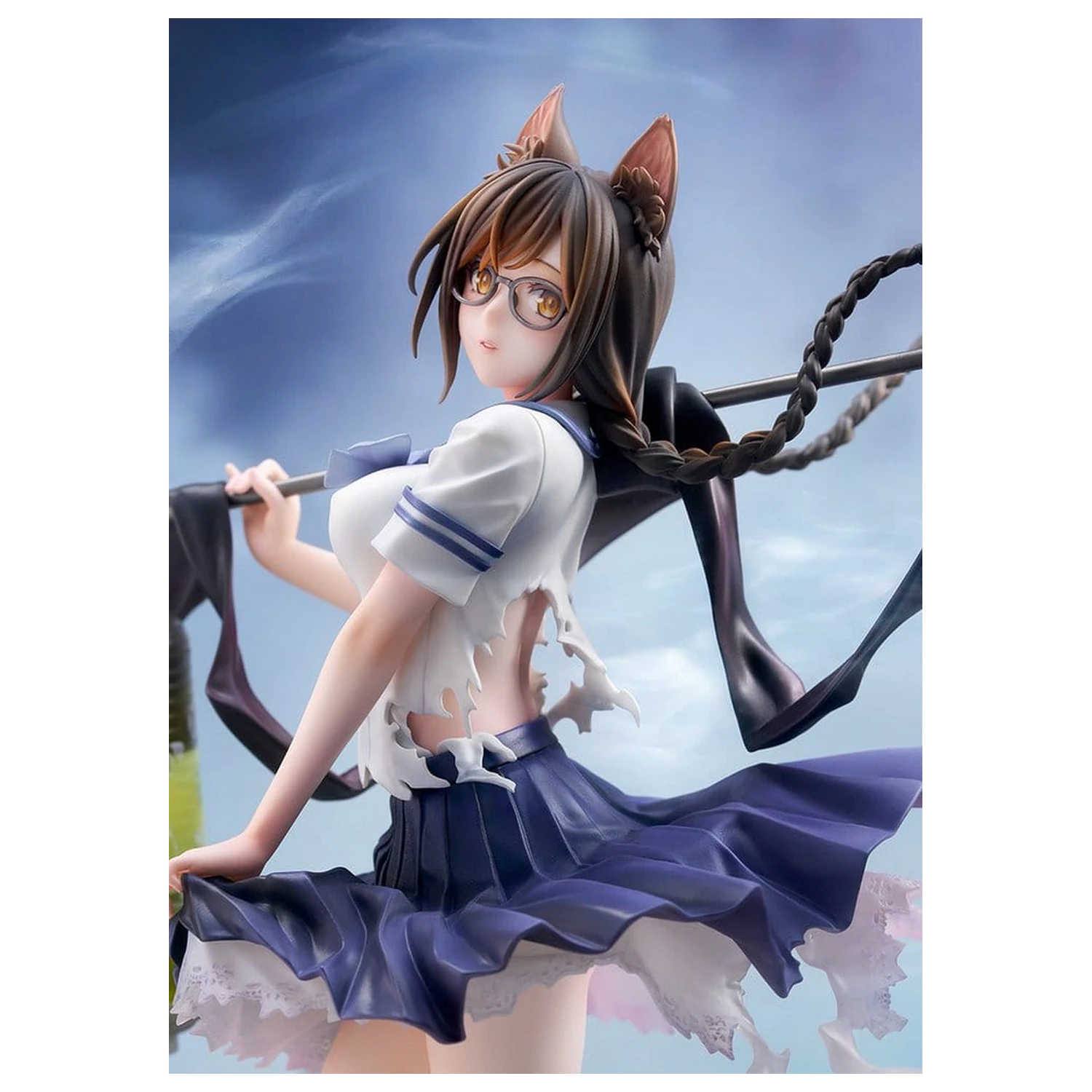 Comics Bakemonogatari PVC figúrka 1/7 Tsubasa Hanekawa 26 cm produktová fotografia
