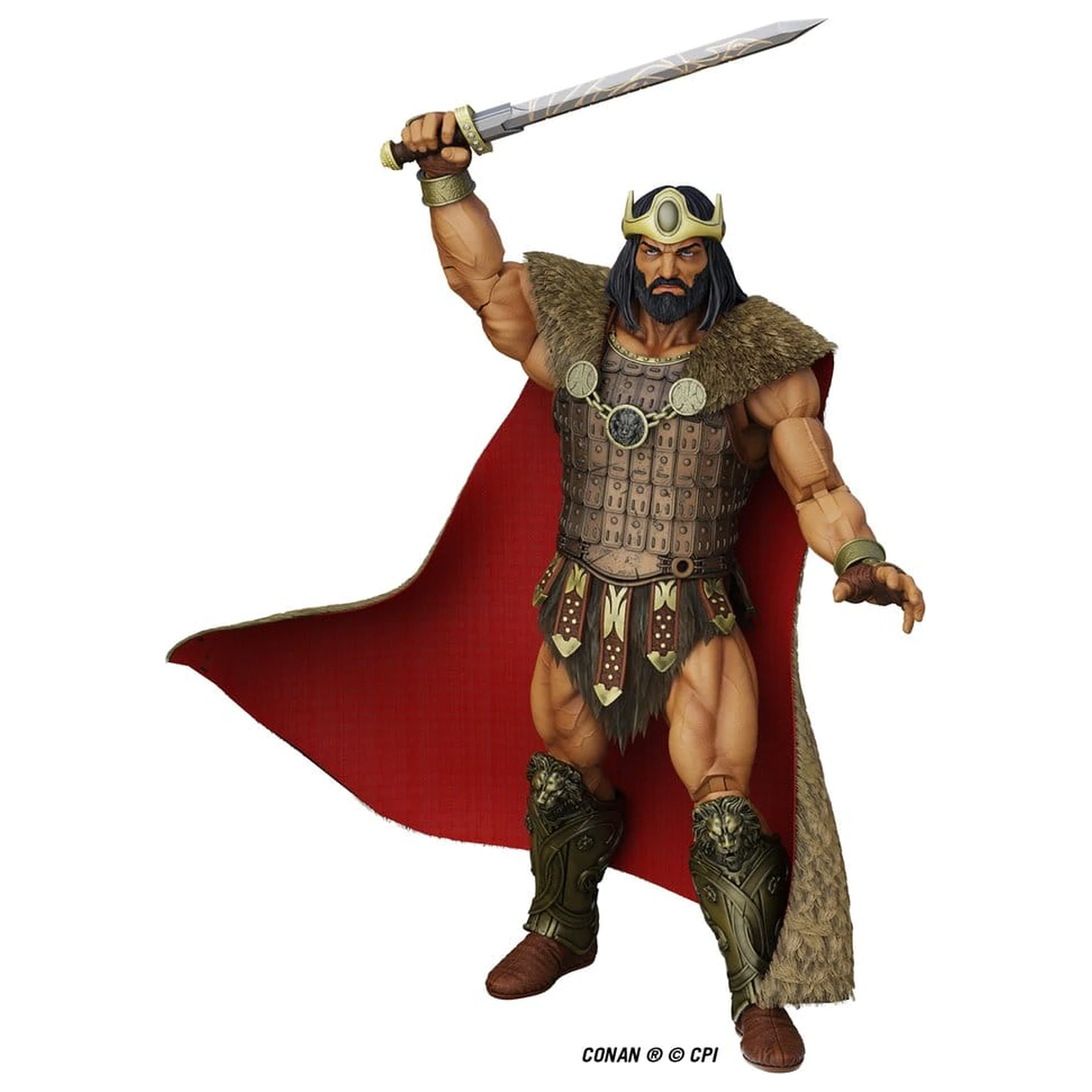 Conan Epic H.A.C.K.S. Akčná figúrka 1/12 King Conan: Ruler of Aquilonia produktová fotografia