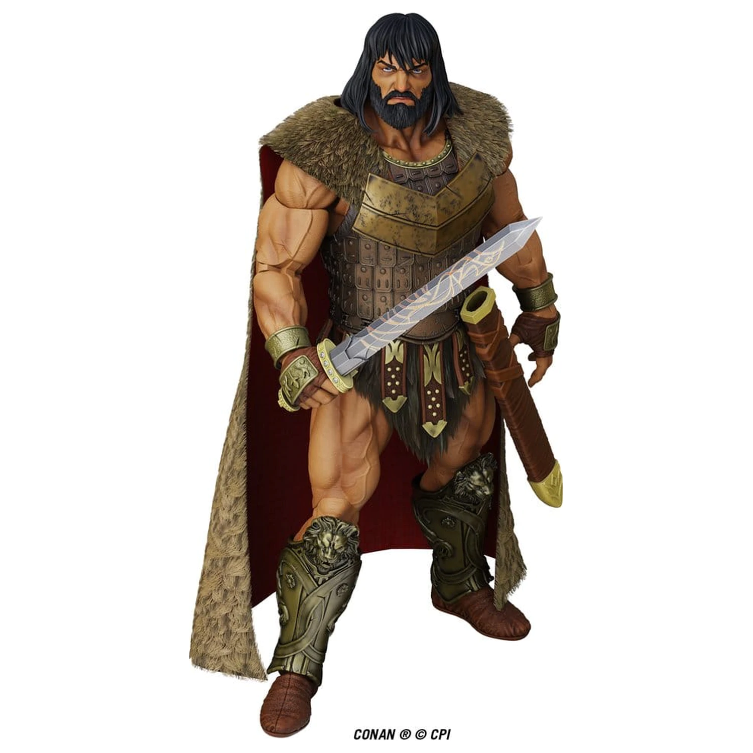 Conan Epic H.A.C.K.S. Akčná figúrka 1/12 King Conan: Ruler of Aquilonia produktová fotografia