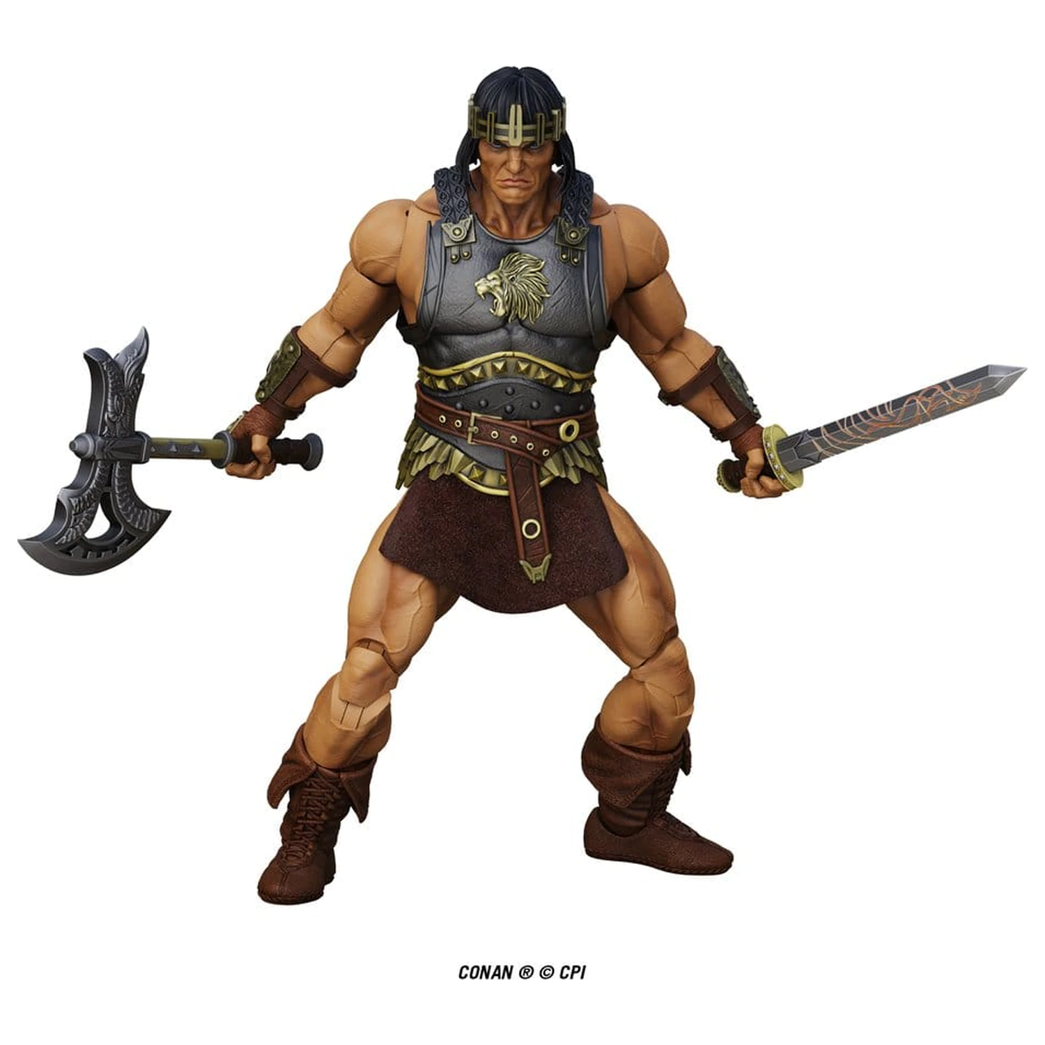 Conan Epic H.A.C.K.S. Akčná figúrka 1/12 King Conan: Ruler of Aquilonia produktová fotografia