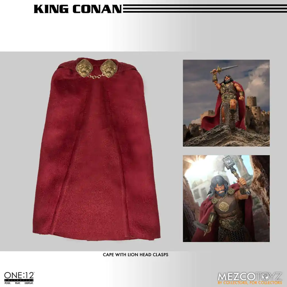 Akčná figúrka Conan the Barbarian 1/12 King Conan 17 cm produktová fotografia