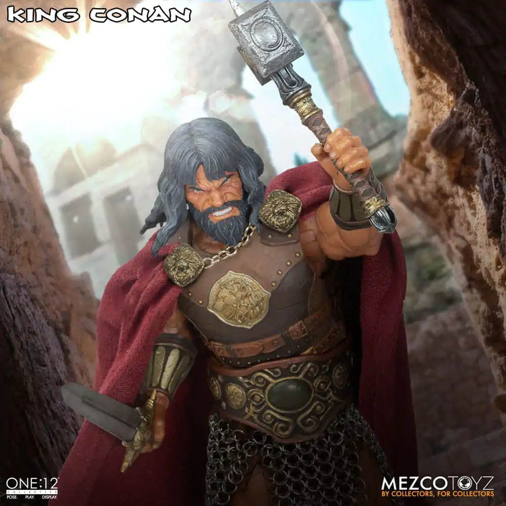Akčná figúrka Conan the Barbarian 1/12 King Conan 17 cm produktová fotografia