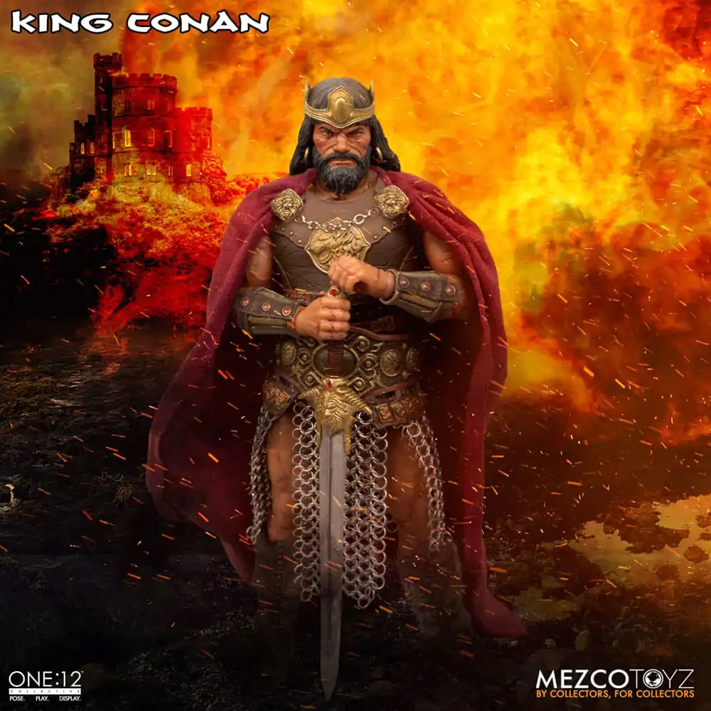 Akčná figúrka Conan the Barbarian 1/12 King Conan 17 cm produktová fotografia