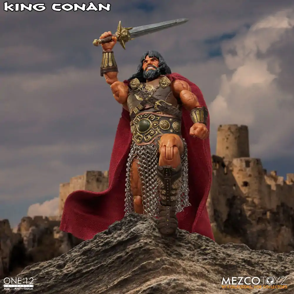 Akčná figúrka Conan the Barbarian 1/12 King Conan 17 cm produktová fotografia