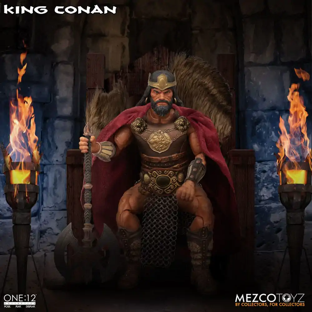 Akčná figúrka Conan the Barbarian 1/12 King Conan 17 cm produktová fotografia