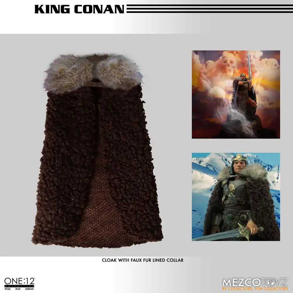 Akčná figúrka Conan the Barbarian 1/12 King Conan 17 cm produktová fotografia