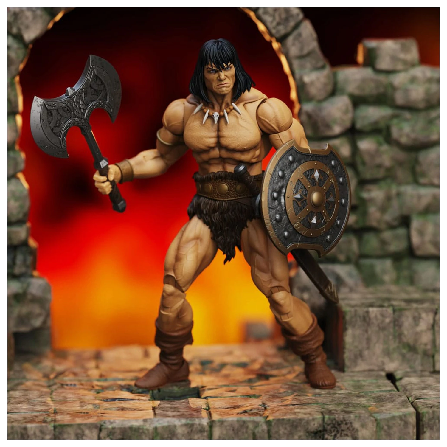 Conan the Barbarian Epic H.A.C.K.S. akčná figúrka 1/12 Conan: Reaver of the Black Coast produktová fotografia