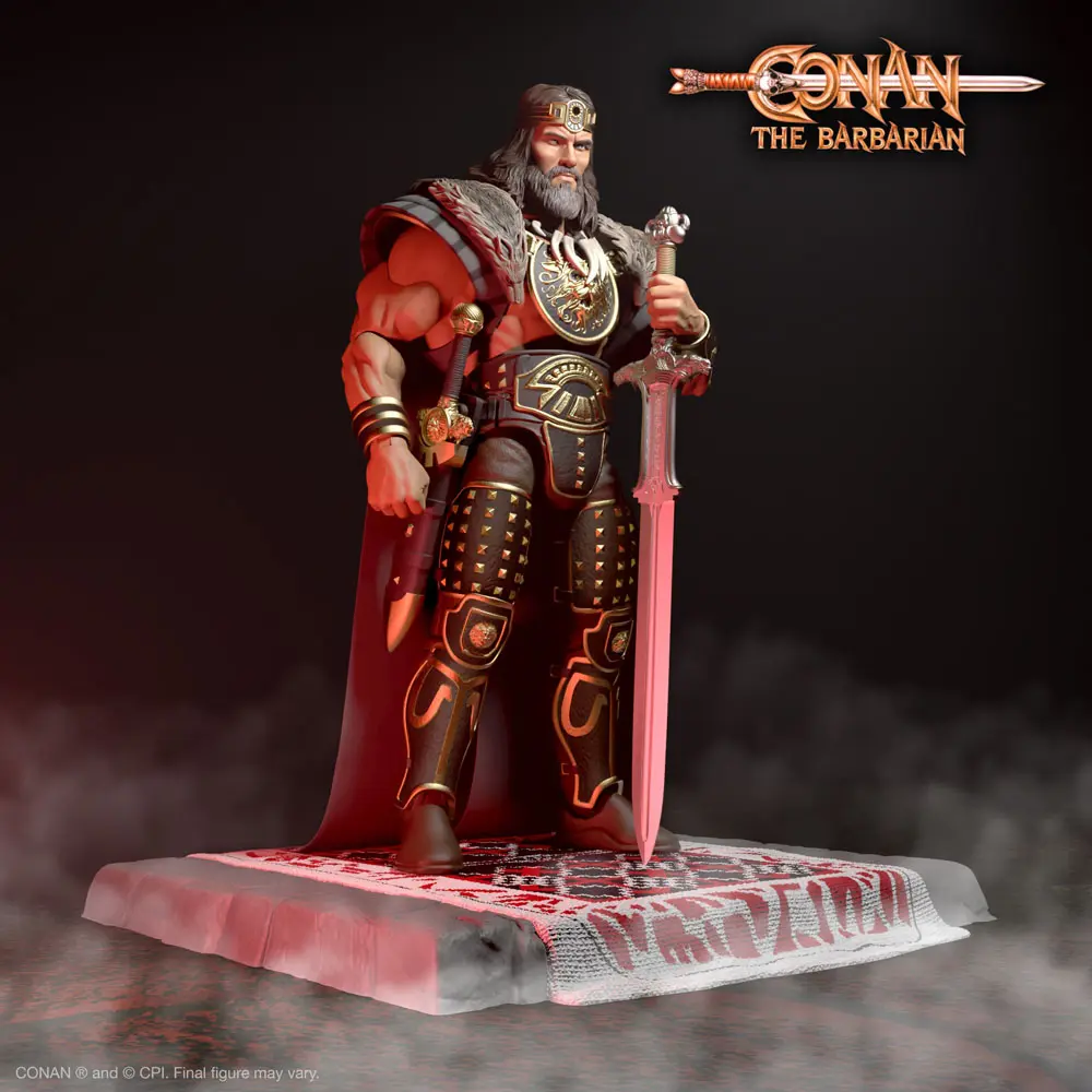 Conan the Barbarian Ultimates Akčná Figúrka King Conan 18 cm produktová fotografia