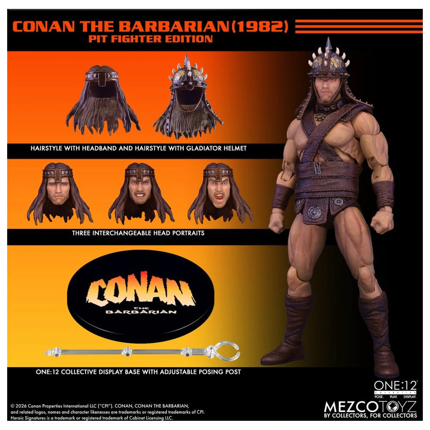 Conan the Barbarian One:12 Collective akčná figúrka 1/12 Conan (Pit Fighter Edition) 16 cm produktová fotografia
