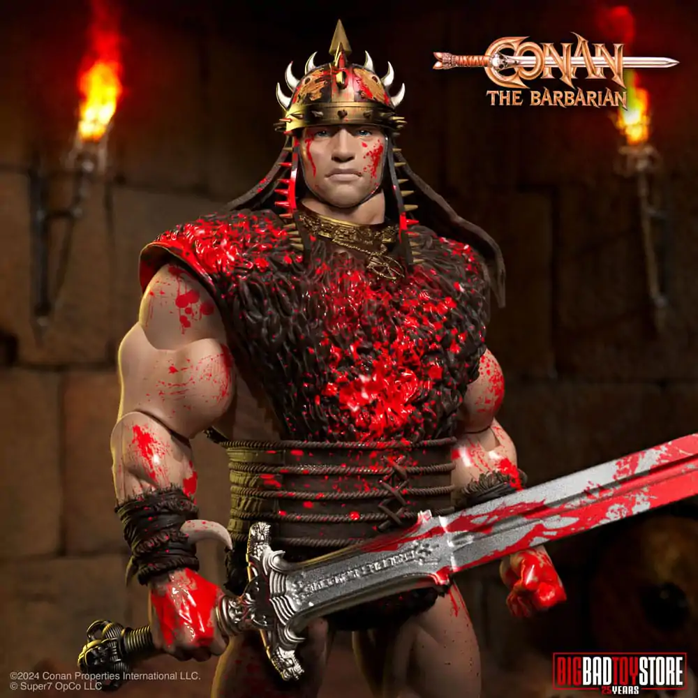 Conan the Barbarian Ultimates Akčná Figúrka Conan Blood Soaked Pit Fighter 18 cm produktová fotografia