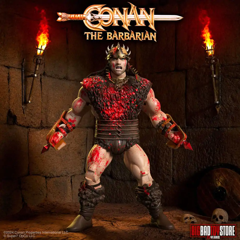 Conan the Barbarian Ultimates Akčná Figúrka Conan Blood Soaked Pit Fighter 18 cm produktová fotografia
