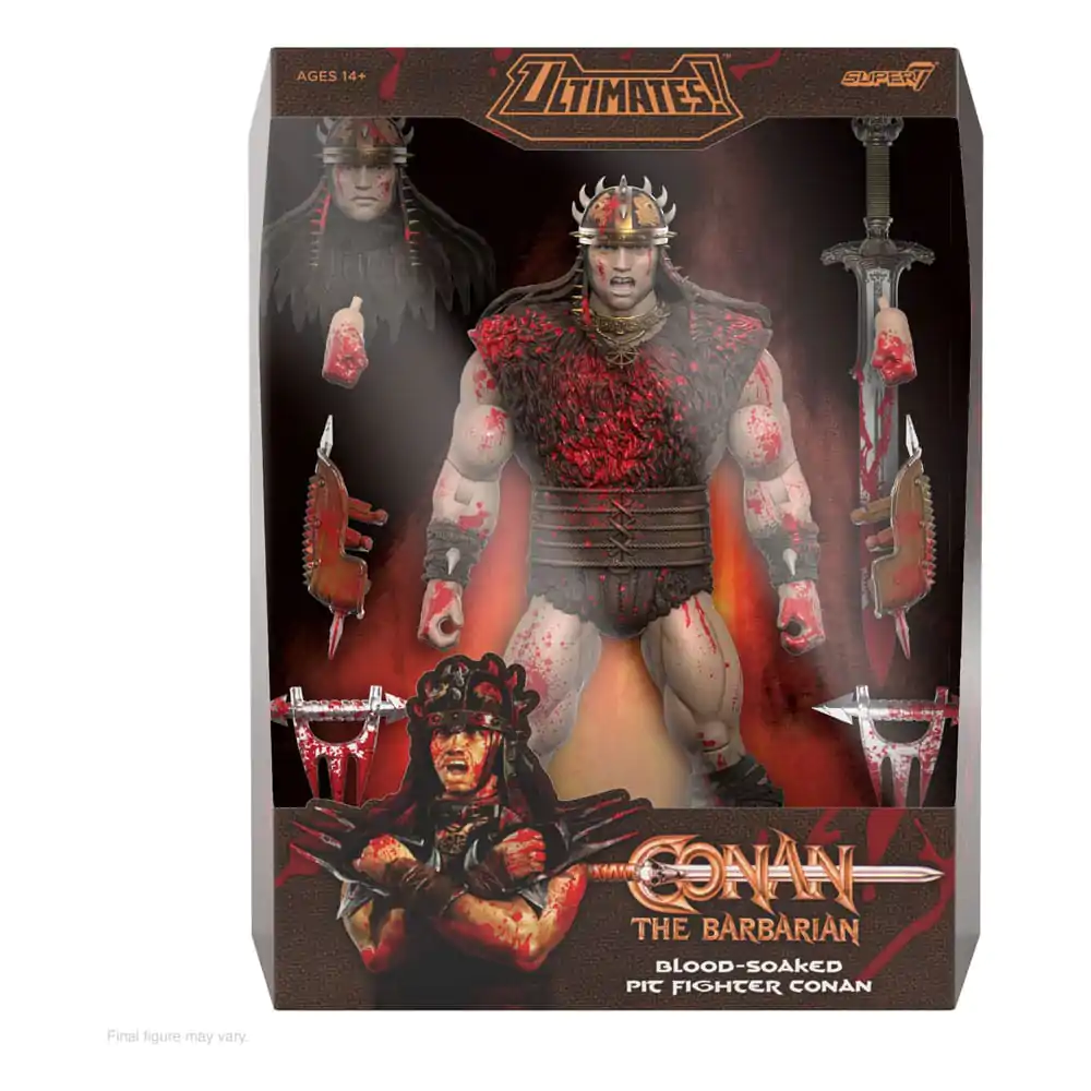 Conan the Barbarian Ultimates Akčná Figúrka Conan Blood Soaked Pit Fighter 18 cm produktová fotografia