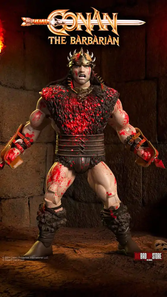 Conan the Barbarian Ultimates Akčná Figúrka Conan Blood Soaked Pit Fighter 18 cm produktová fotografia