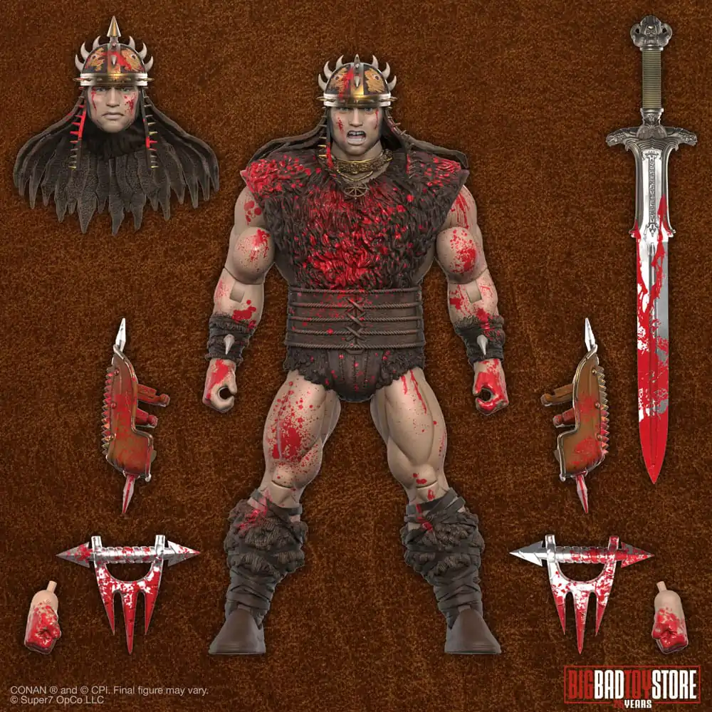 Conan the Barbarian Ultimates Akčná Figúrka Conan Blood Soaked Pit Fighter 18 cm produktová fotografia
