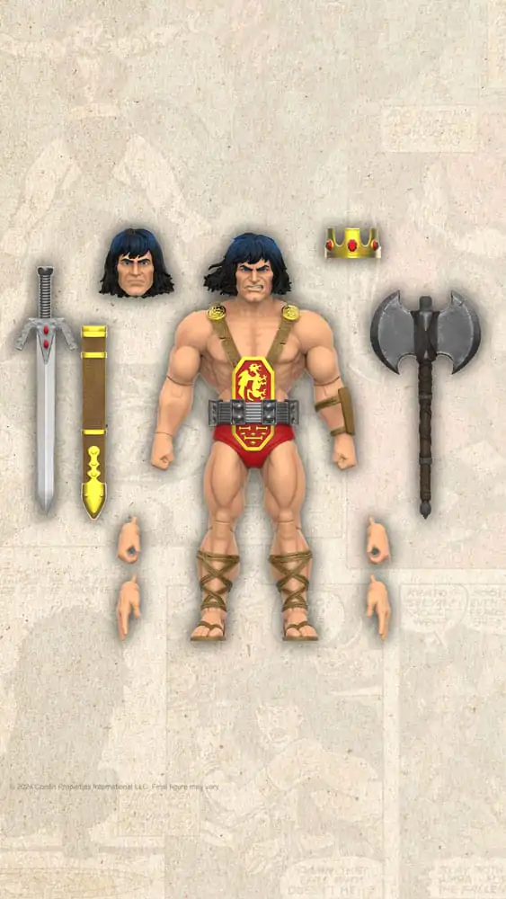 Conan the Barbarian Ultimates Akčná figúrka Kull The Conqueror 18 cm termékfotó