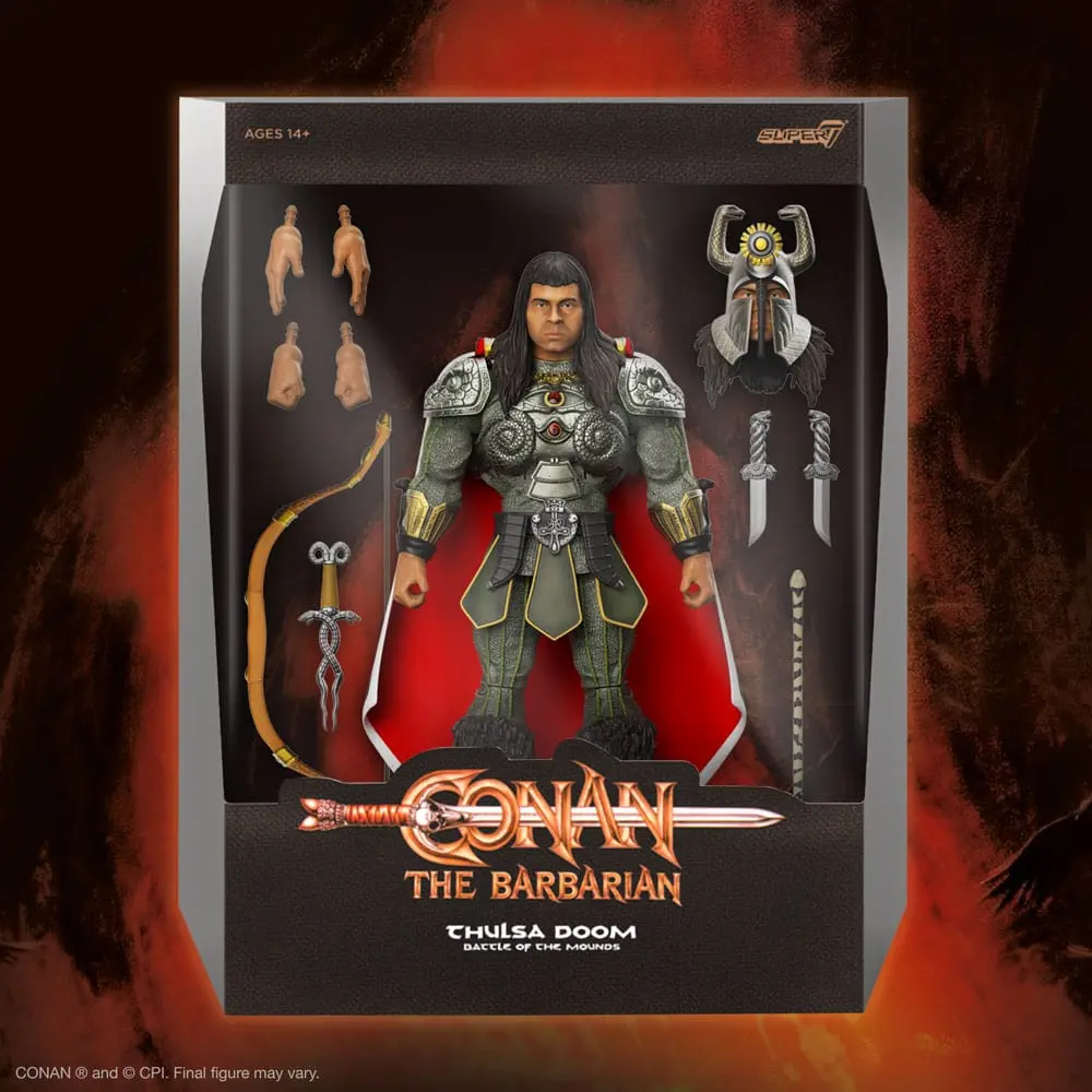 Conan the Barbarian Ultimates Akčná Figúrka Thulsa Doom (Battle of the Mounds) 18 cm produktová fotografia