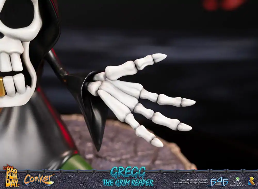 Conker: Conker's Bad Fur Day Socha Gregg the Grim Reaper 36 cm produktová fotografia