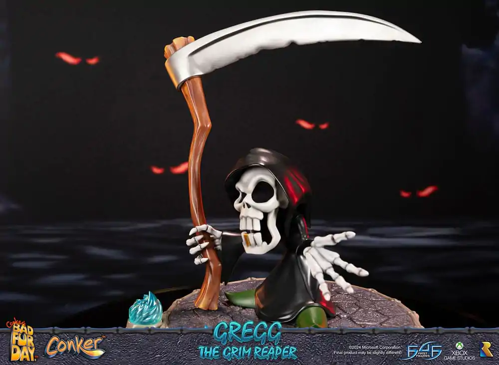 Conker: Conker's Bad Fur Day Socha Gregg the Grim Reaper 36 cm produktová fotografia