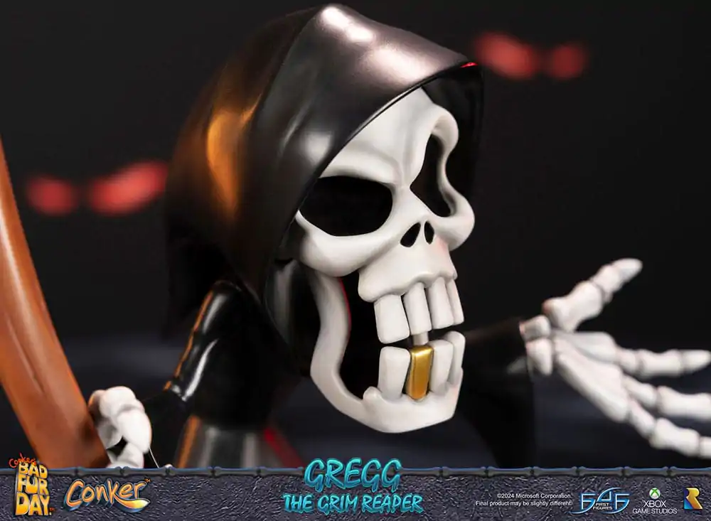 Conker: Conker's Bad Fur Day Socha Gregg the Grim Reaper 36 cm produktová fotografia