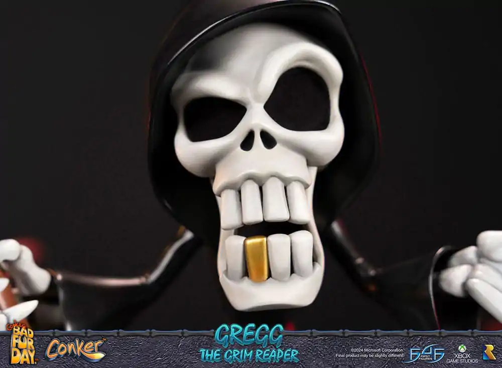 Conker: Conker's Bad Fur Day Socha Gregg the Grim Reaper 36 cm produktová fotografia