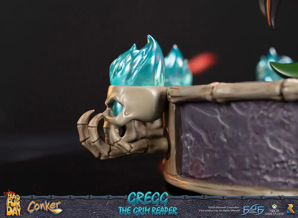 Conker: Conker's Bad Fur Day Socha Gregg the Grim Reaper 36 cm produktová fotografia