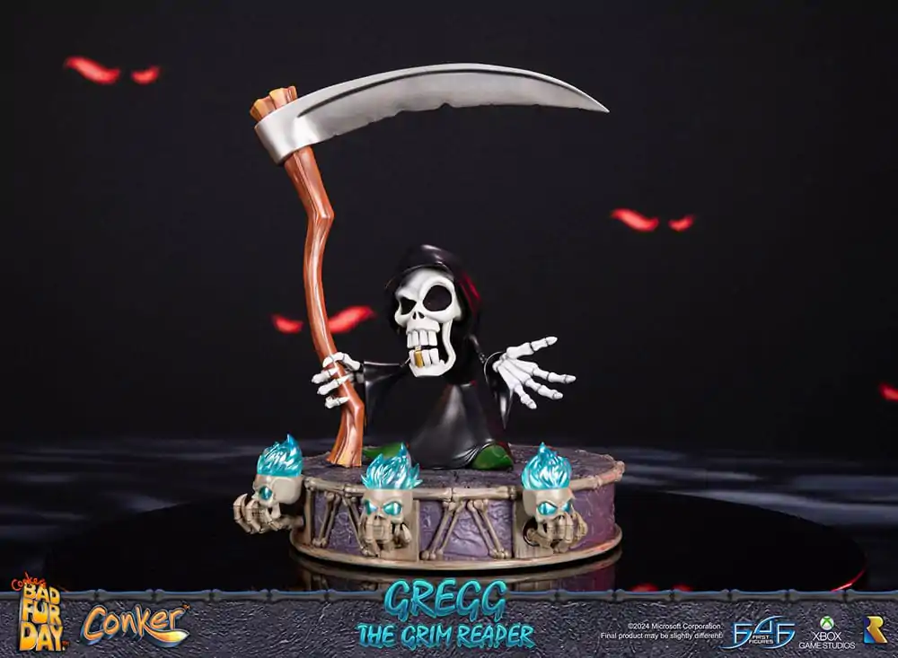Conker: Conker's Bad Fur Day Socha Gregg the Grim Reaper 36 cm produktová fotografia