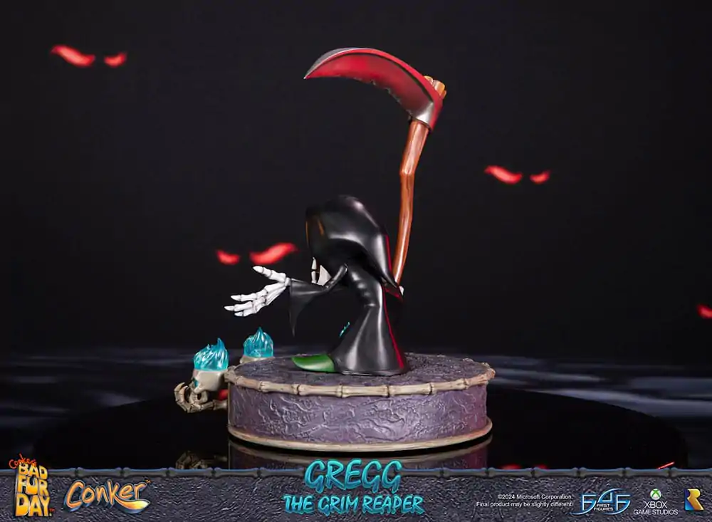 Conker: Conker's Bad Fur Day Socha Gregg the Grim Reaper 36 cm produktová fotografia