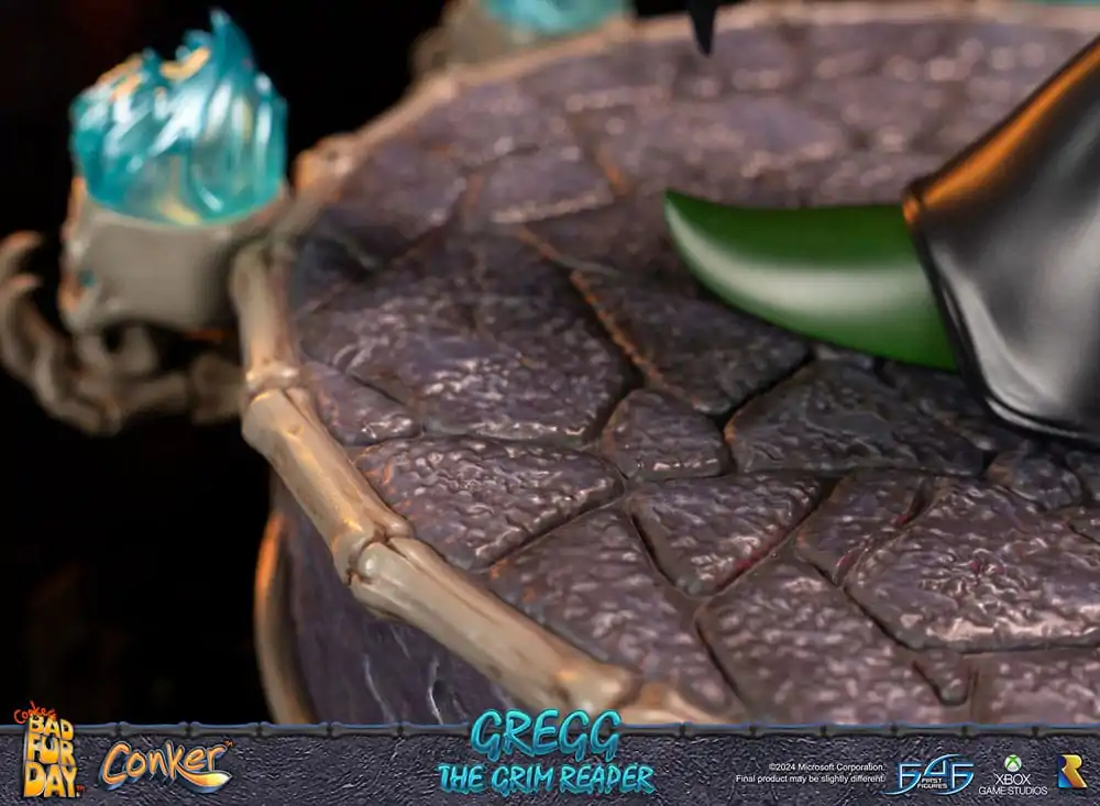 Conker: Conker's Bad Fur Day Socha Gregg the Grim Reaper 36 cm produktová fotografia