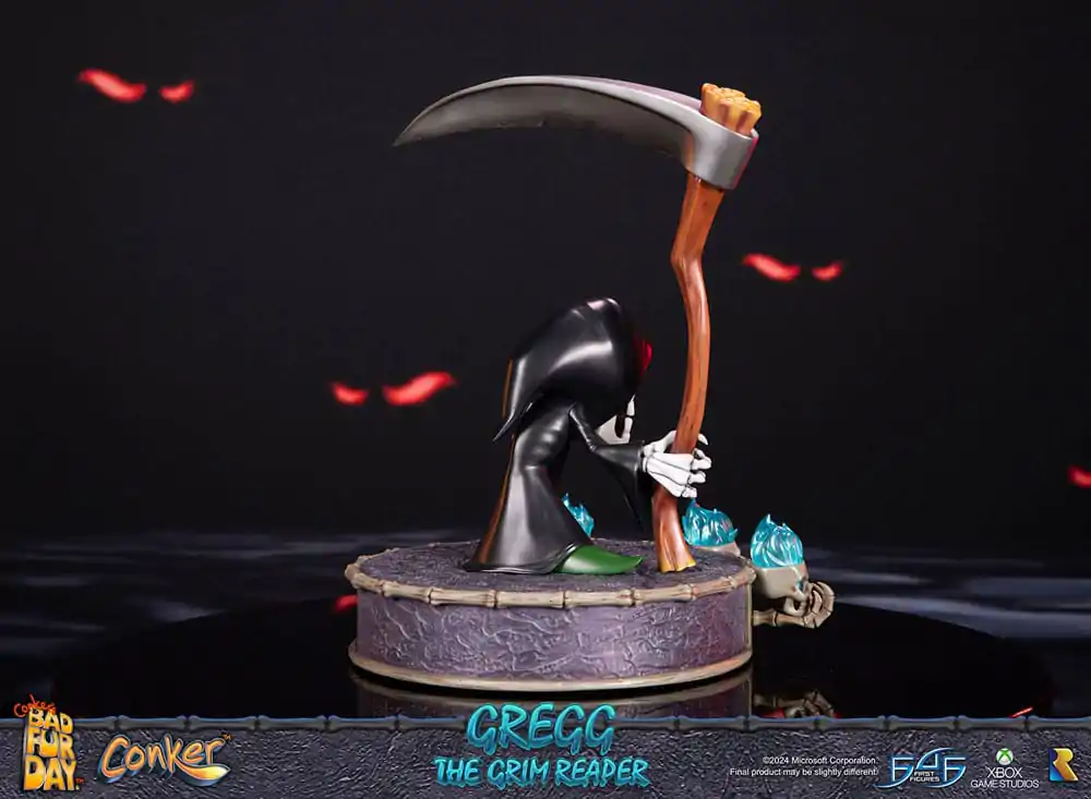 Conker: Conker's Bad Fur Day Socha Gregg the Grim Reaper 36 cm produktová fotografia