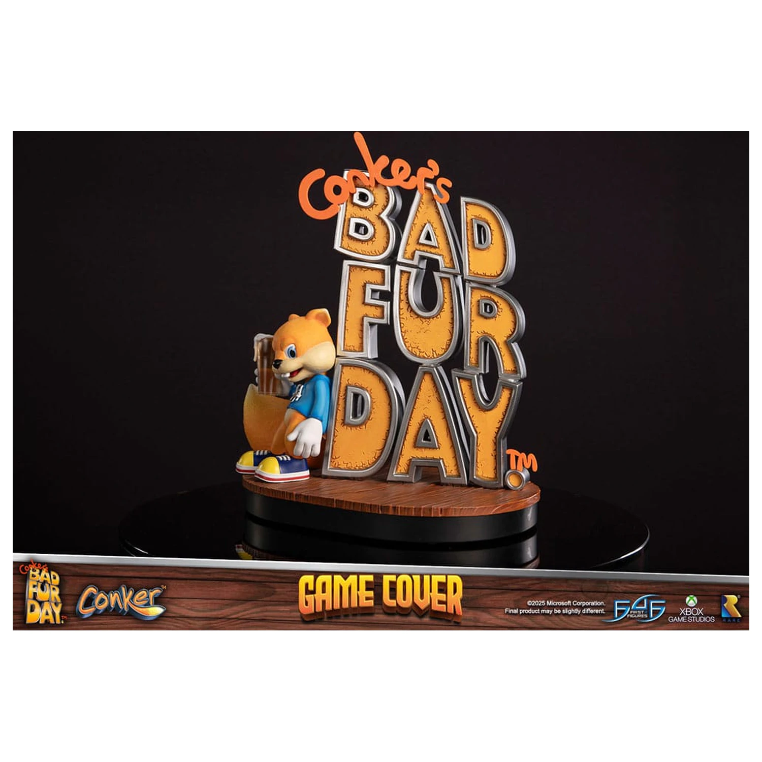 Conker´s Bad Fur Day soška Game Cover Exclusive Edition 45 cm produktová fotografia