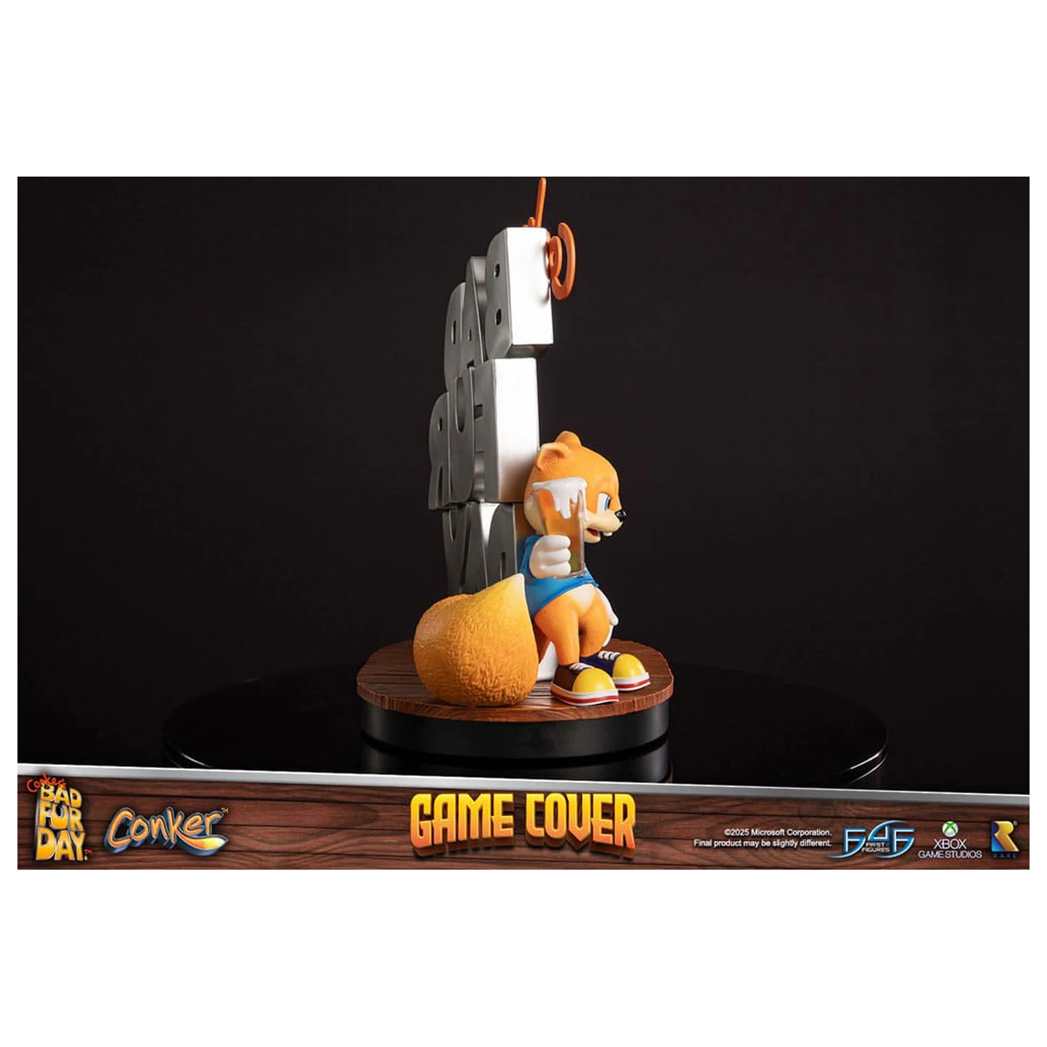 Conker´s Bad Fur Day soška Game Cover Exclusive Edition 45 cm produktová fotografia
