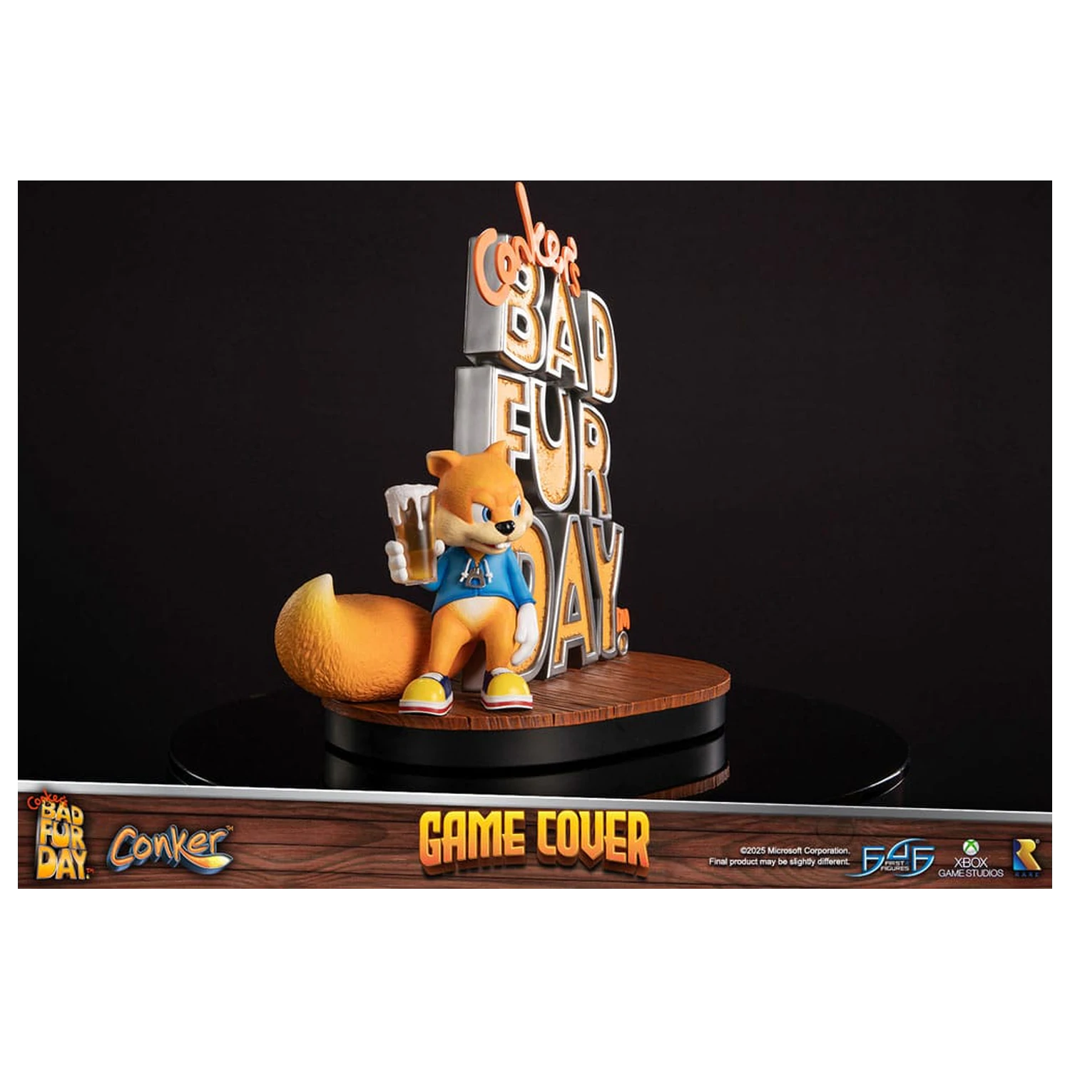 Conker´s Bad Fur Day soška Game Cover Exclusive Edition 45 cm produktová fotografia