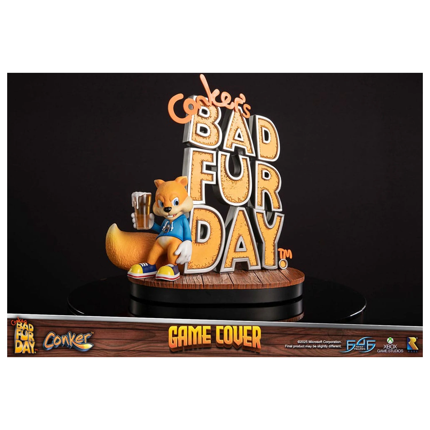 Conker´s Bad Fur Day soška Game Cover Exclusive Edition 45 cm produktová fotografia