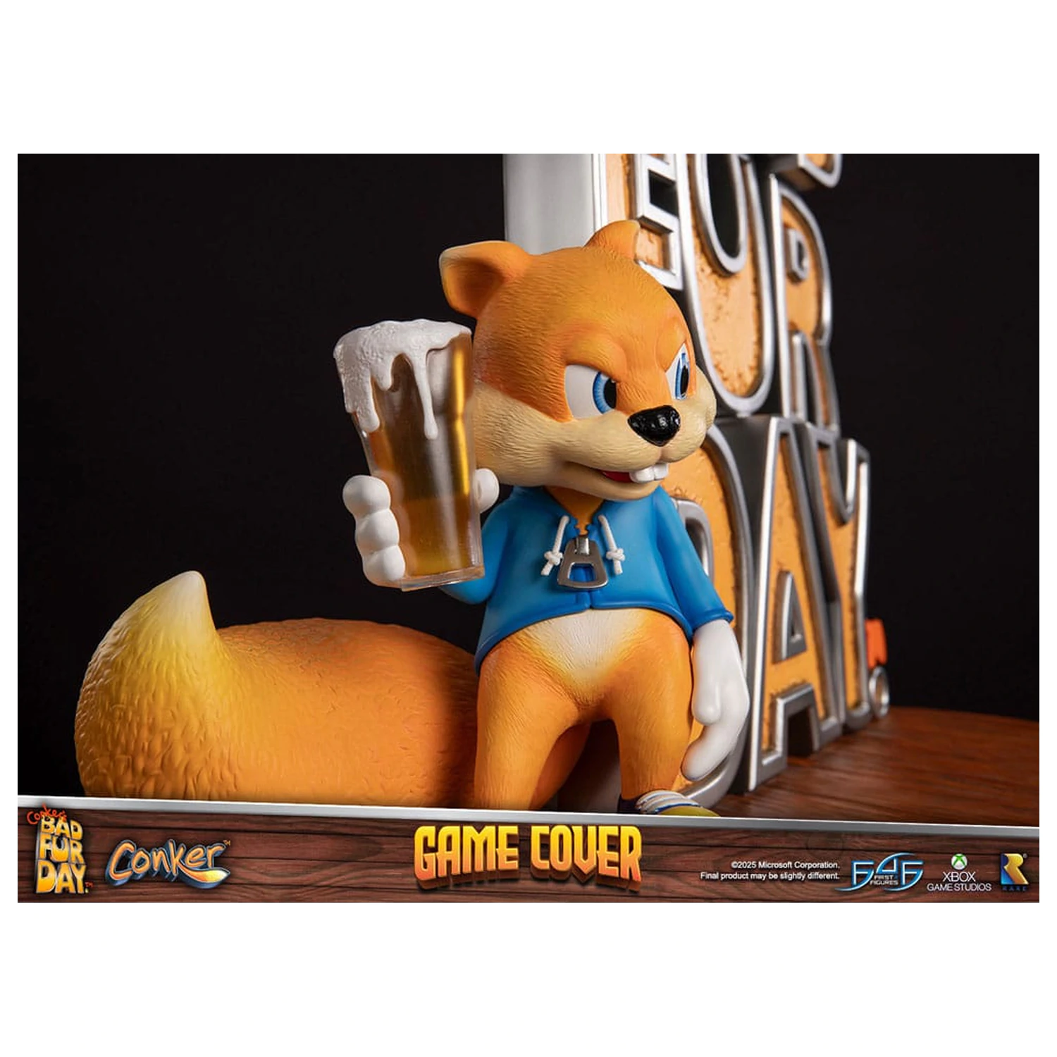 Conker´s Bad Fur Day soška Game Cover Exclusive Edition 45 cm produktová fotografia