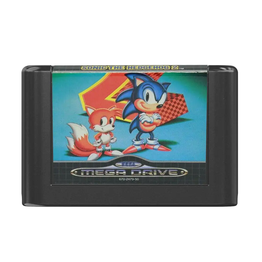 Console Heroes Sonic The Hedgehog 2 Mega Drive diorama produktová fotografia