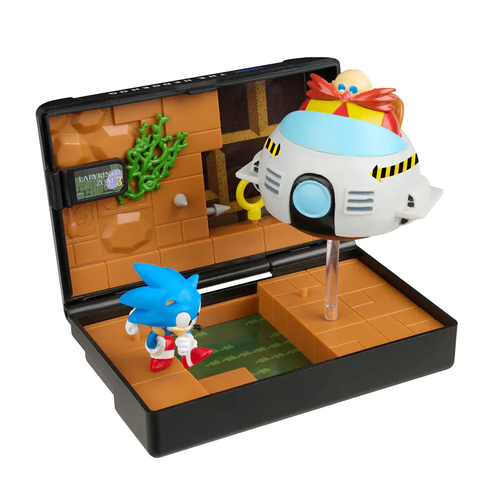 Console Heroes Sonic the Hedgehog Boss Level 1 Mega Drive diorama produktová fotografia