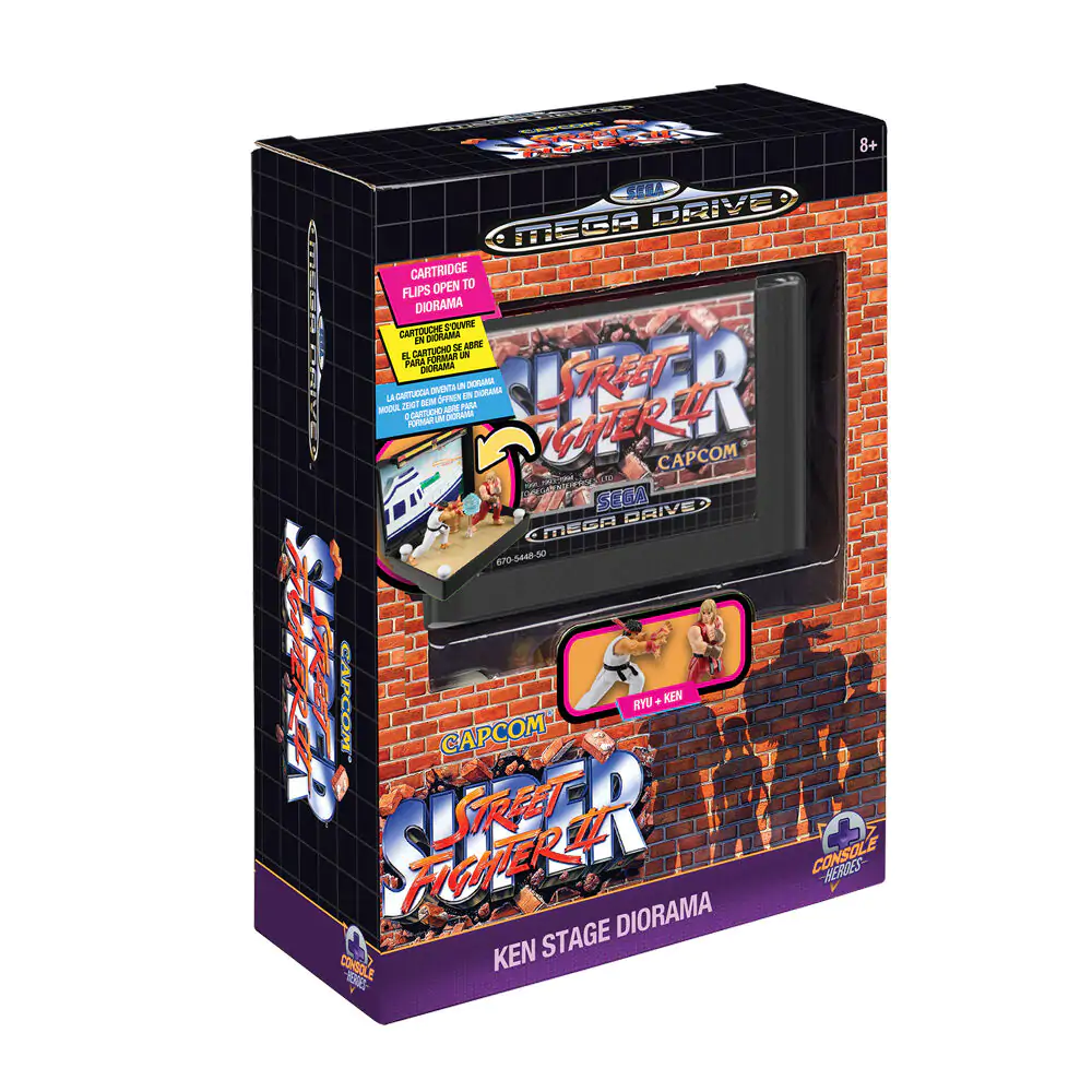 Dioráma Console Heroes Street Figther Mega Drive produktová fotografia