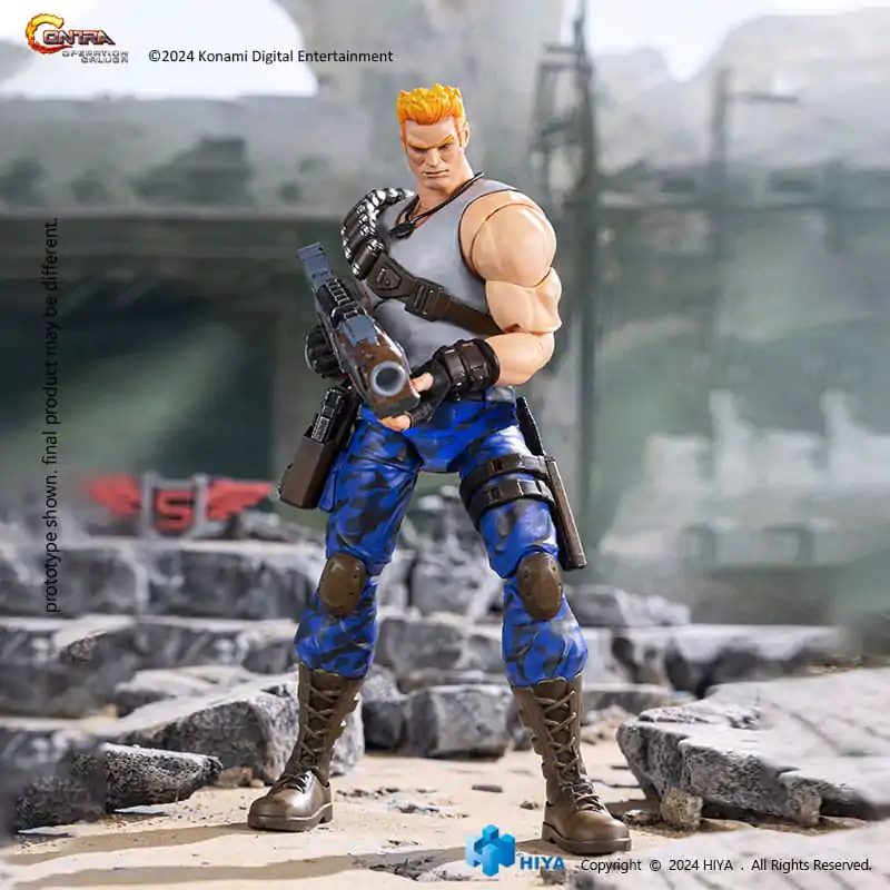 Contra: Operation Galuga Exquisite Basic Action Figure Bill Rizer 16 cm termékfotó