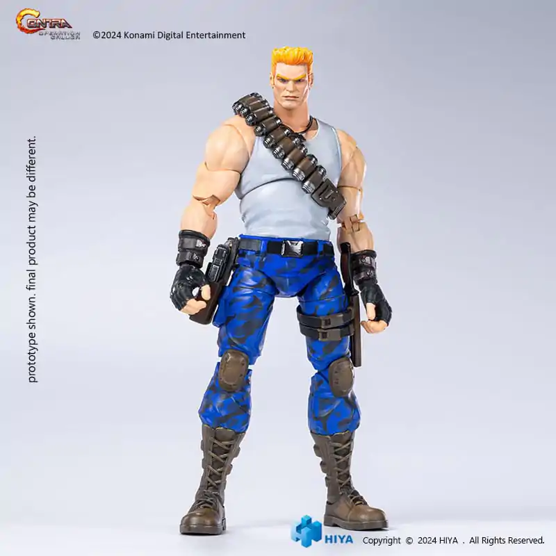 Contra: Operation Galuga Exquisite Basic Action Figure Bill Rizer 16 cm termékfotó