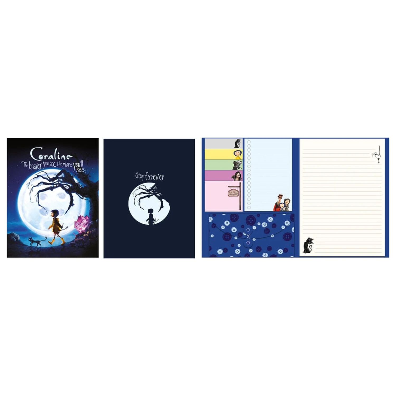 Coraline Other World balenie poznámkových blokov produktová fotografia