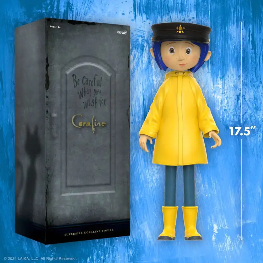 Coraline Supersize vinylová akčná figúrka Coraline with Hat 40 cm produktová fotografia