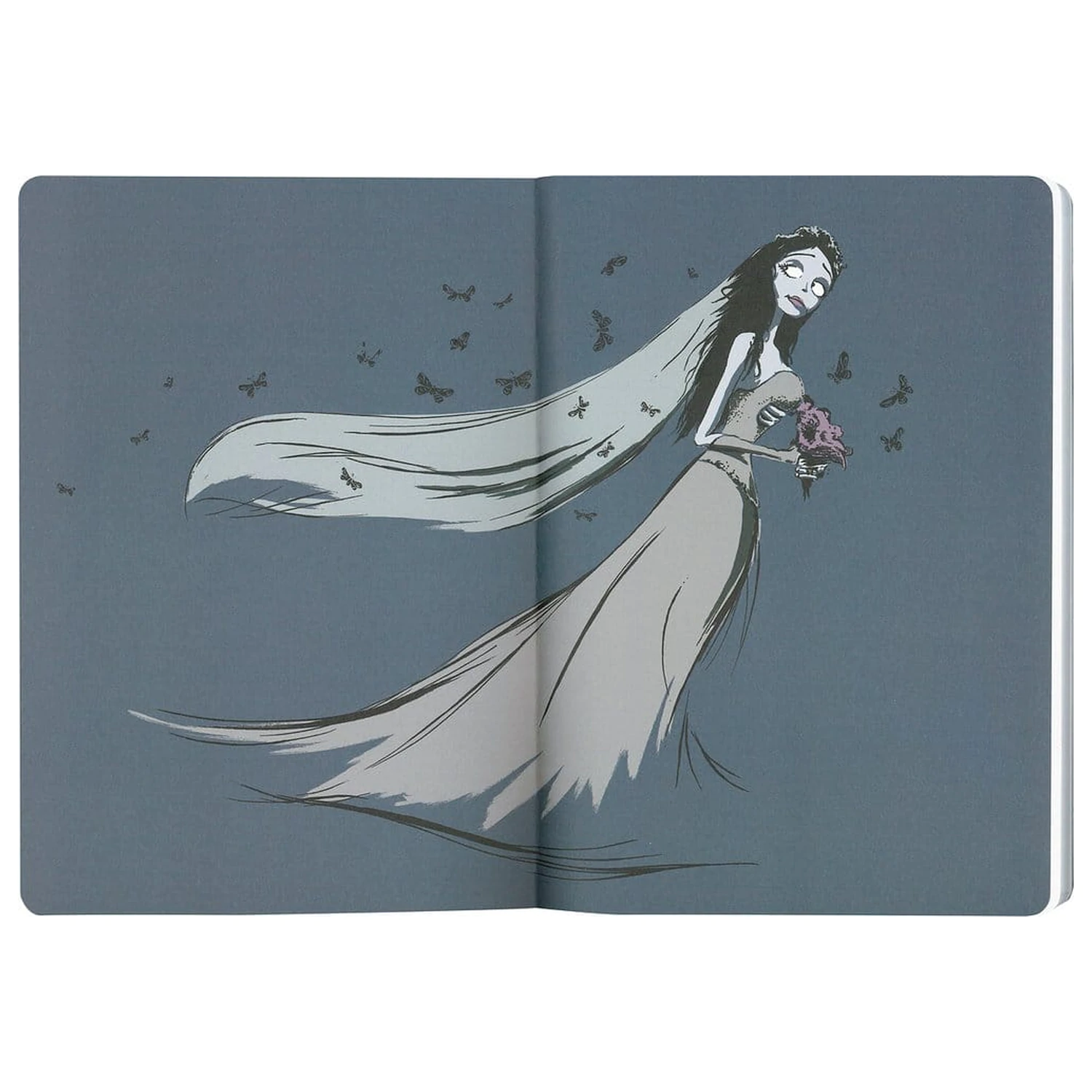 Corpse Bride mäkká väzba Notebook Emily 21 cm produktová fotografia
