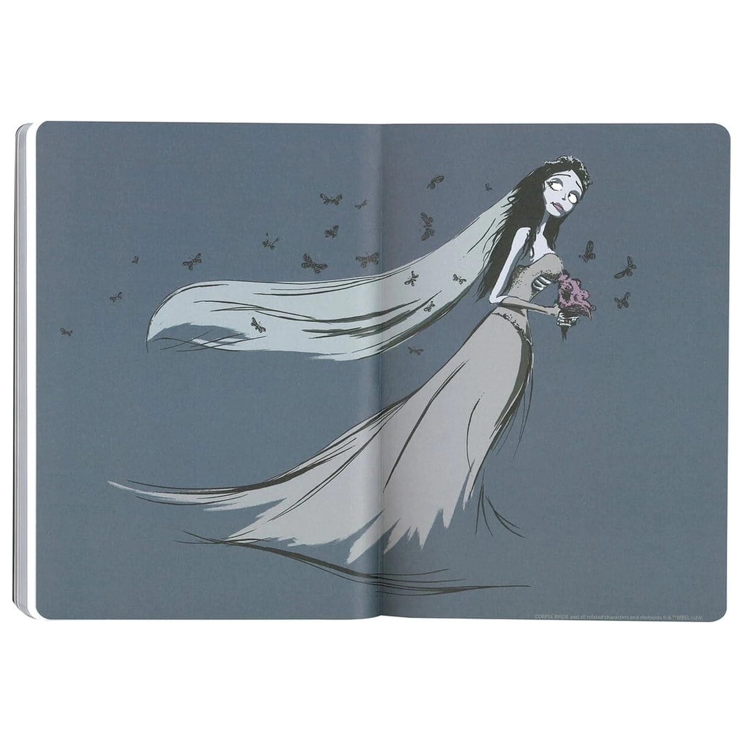 Corpse Bride mäkká väzba Notebook Emily 21 cm produktová fotografia