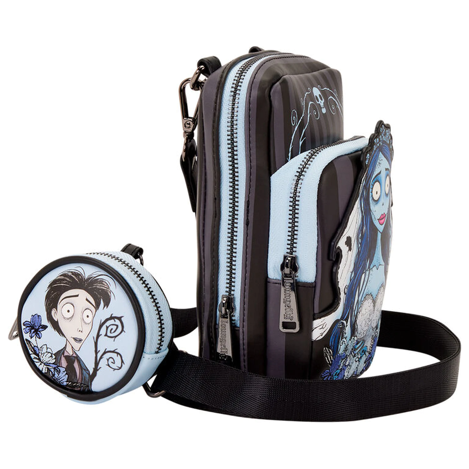 Loungefly Corpse Bride taška cez rameno + peňaženka produktová fotografia