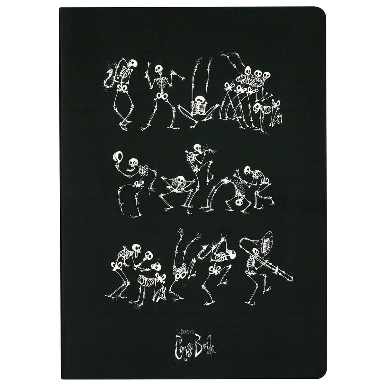 Corpse Bride Mäkká väzba Notebook Skeleton ver. B 21 cm produktová fotografia