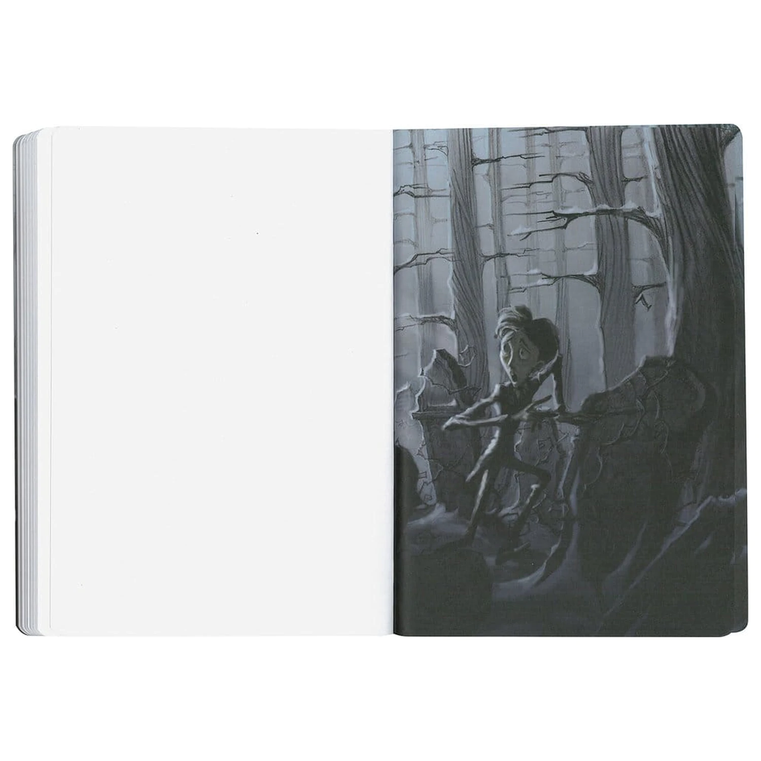 Corpse Bride Mäkká väzba Notebook Skeleton ver. B 21 cm produktová fotografia
